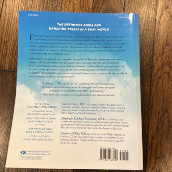 Relaxation & Stress Reduction Workbook and The Origin of Everyday Moods … - Picture 2 of 3